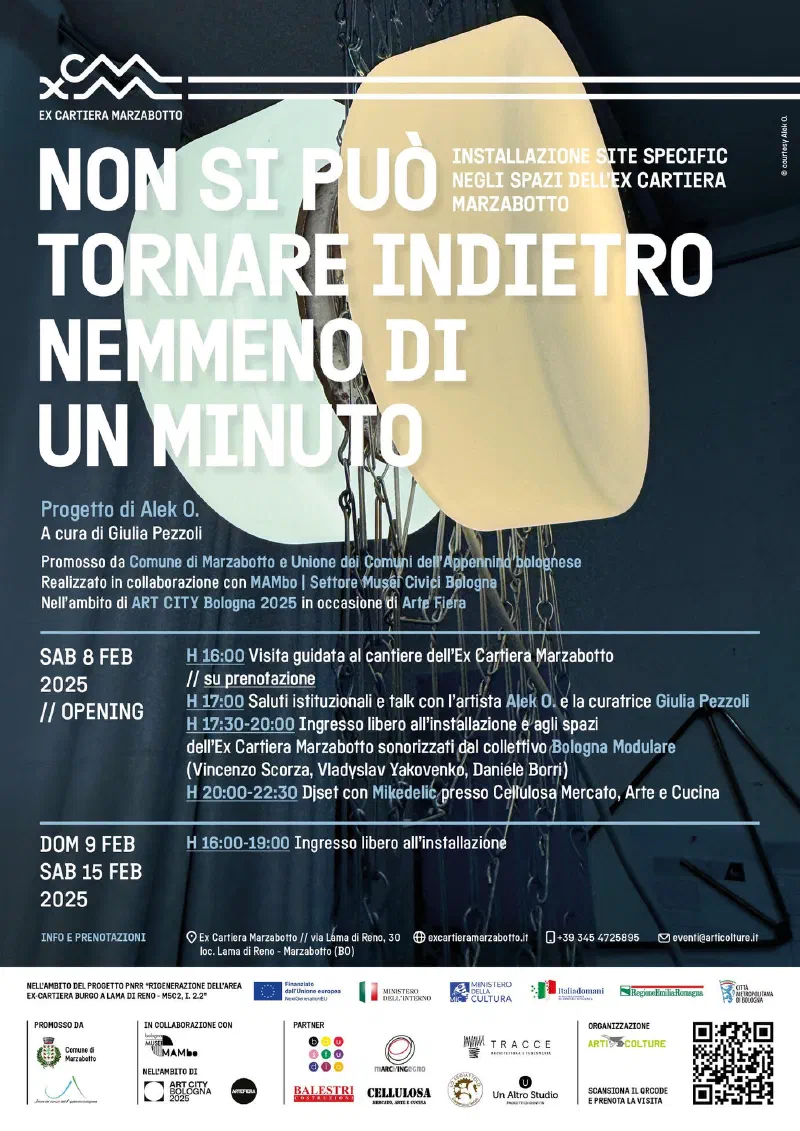 Opening di “Non si può tornare indietro nemmeno di un minuto” (Alek O.)