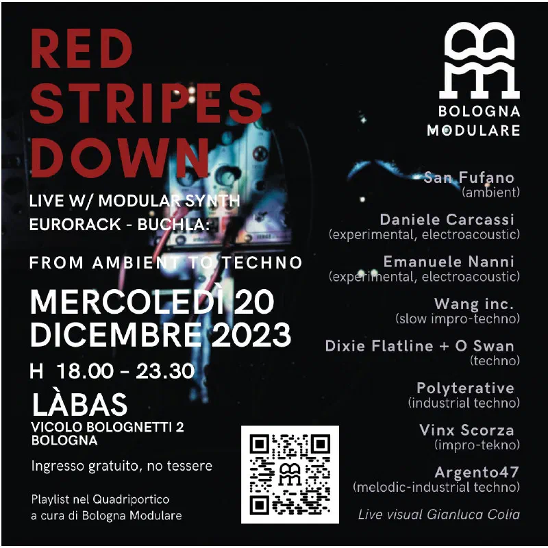 Red Stripes Down